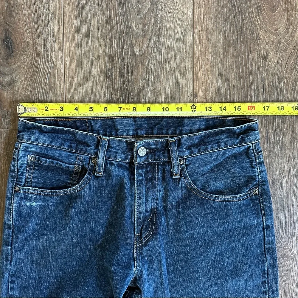 Levi's 527 Men's Dark Blue Straight Jeans 32 x 34